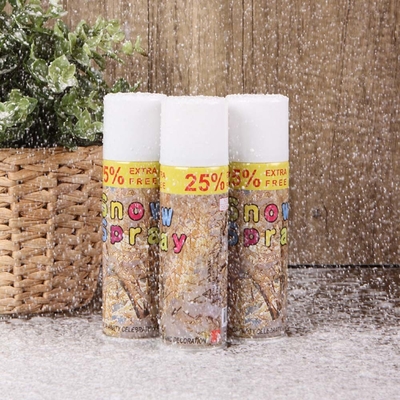 Karnaval berkualitas tinggi Multi Color Party Foam Snow Spray Untuk Kaca Event Party Supplies