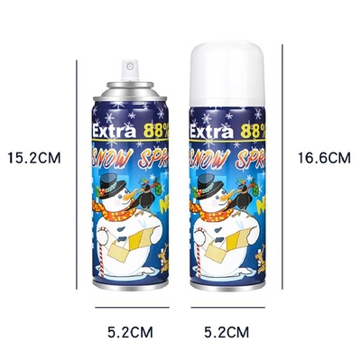 Grosir Party Snow Spray Artificial Snow Spray Can OEM Diterima untuk Hiburan Dekorasi Pernikahan Ulang Tahun