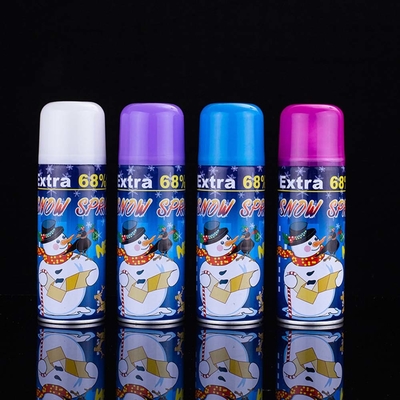 Grosir Party Snow Spray Artificial Snow Spray Can OEM Diterima untuk Hiburan Dekorasi Pernikahan Ulang Tahun