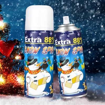 Grosir Party Snow Spray Artificial Snow Spray Can OEM Diterima untuk Hiburan Dekorasi Pernikahan Ulang Tahun