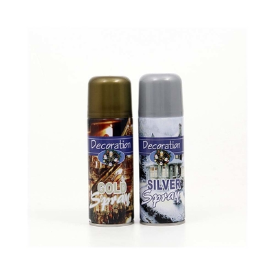 Multifunctional Golden Silver Spray Perayaan Natal Baru Tahun Baru Halloween Lulusan Diwali Perayaan Hari Valentine