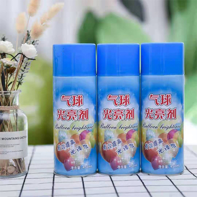 450 ml Balon Polish Spray untuk Dekorasi Latex Balon Menyinari Aksesoris untuk Dekorasi Pesta Pernikahan