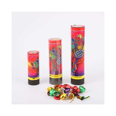2 - 3M Shooting Spring Plastik Compressed Air Mini Streamer Party Popper Party Confetti Cannon untuk Dekorasi Pesta